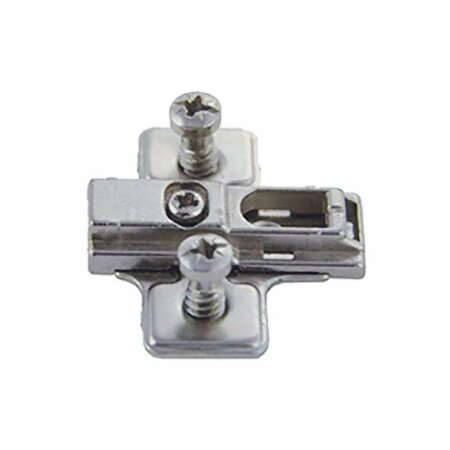 DTC 2mm Mounted Euro Screw Wing Baseplate for-MC110D Hinges H22AQ